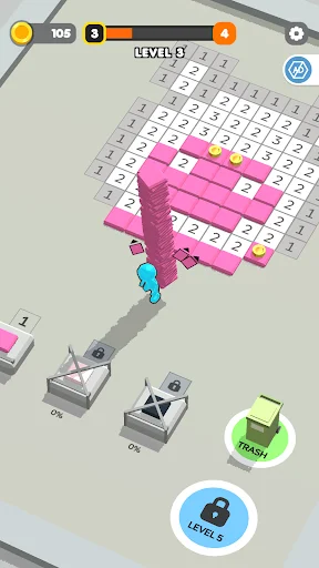 I-download ang Tile Craft 3D – Pixel Paint – Masayang Larong Puzzle - Screenshot 8