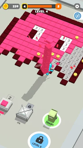 I-download ang Tile Craft 3D – Pixel Paint – Masayang Larong Puzzle - Screenshot 2
