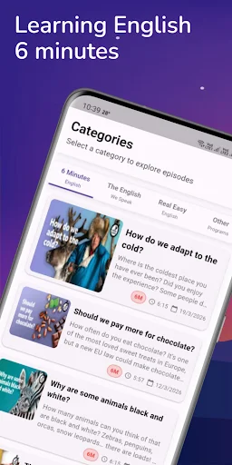 I-download ang Learning English – 6 Minutes Para sa Mabilis na Pagkatuto - Screenshot 11