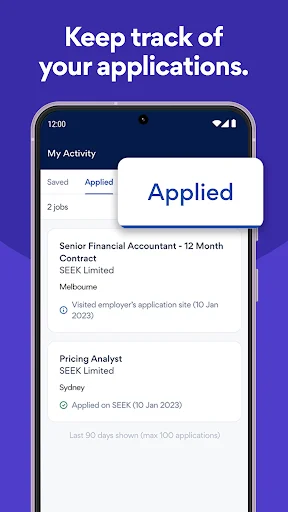 I-download ang SEEK Jobs & Employment App – Maghanap ng Trabaho - Screenshot 5