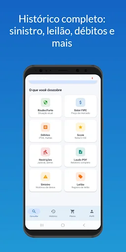 I-download ang Consulta Veicular – Suriin ang Kasaysayan ng Sasakyan - Screenshot 3