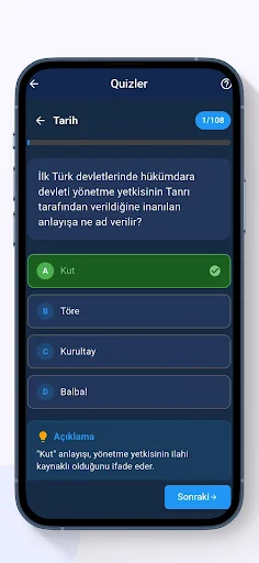 I-download ang Sınav Yardımcın: YKS KPSS DGS – Study Tool App - Screenshot 5
