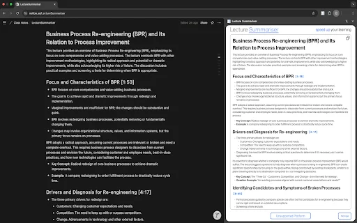 I-download ang Lecture Summariser – Gawing Notes ang Lectures - Screenshot 4