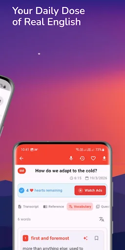 I-download ang Learning English – 6 Minutes Para sa Mabilis na Pagkatuto - Screenshot 2