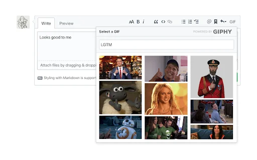 I-download ang GIFs for GitHub – Mabilis na GIF sa GitHub - Screenshot 2