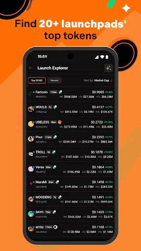 I-download ang Birdeye Crypto Data Tool – Subaybayan ang Memecoins - Screenshot 4