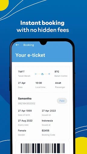 I-download ang Sindo Ferry App – Mabilis na Booking ng Ticket - Screenshot 4