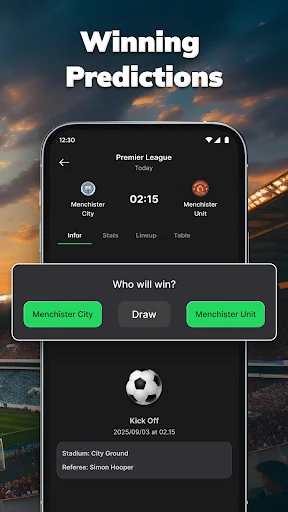 I-download ang Amazic Football Live Scores – Update sa Bawat Laro - Screenshot 2