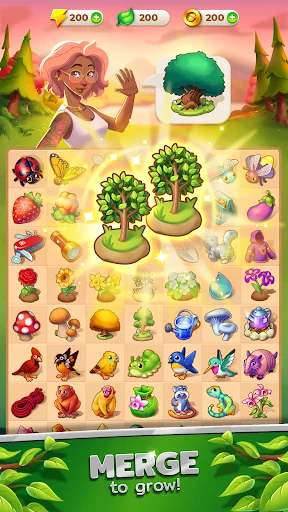 I-download ang Longleaf Valley: Merge Game – Magtanim ng Puno! - Screenshot 1