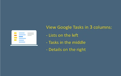 Full Screen for Google Tasks – Desktop App para sa PC - Screenshot 3