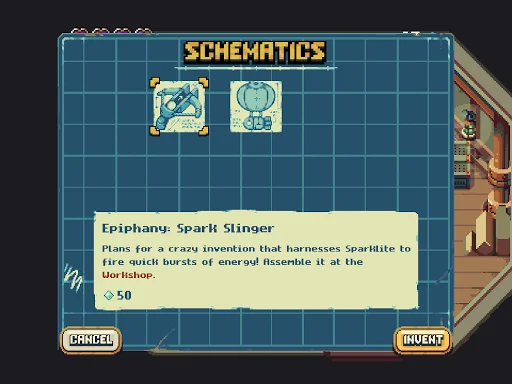 I-download ang Sparklite APK – I-save ang Mundo ng Ada Ngayon - Screenshot 18