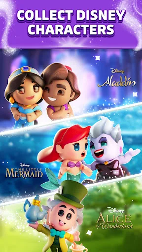 I-download ang Disney Magic Match 3D – Mga Puzzle na Puno ng Magic - Screenshot 9
