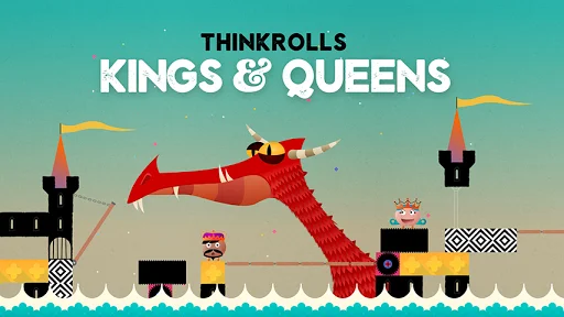 I-download ang Thinkrolls Kings & Queens – Masayang Puzzle Game - Screenshot 1