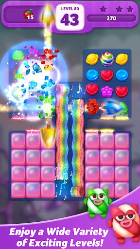 I-download ang Lollipop: Sweet Taste Match 3 – Libreng Puzzle Game - Screenshot 14